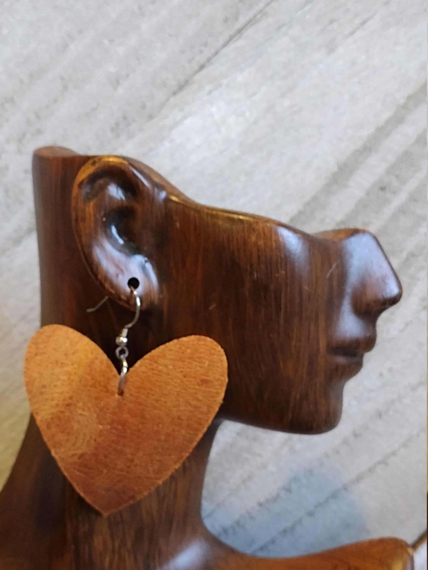 Large Heart Earrings