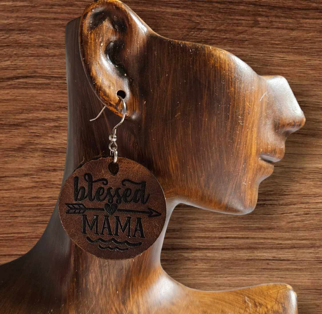 Blessed Mama Earrings