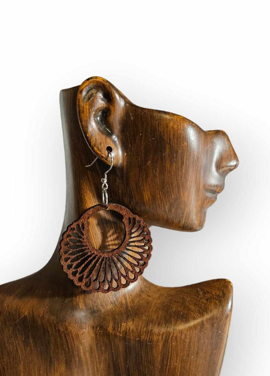 Italian Leather Earrings