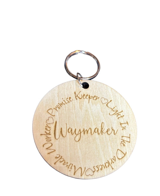 Waymaker Miracle Worker Keychain