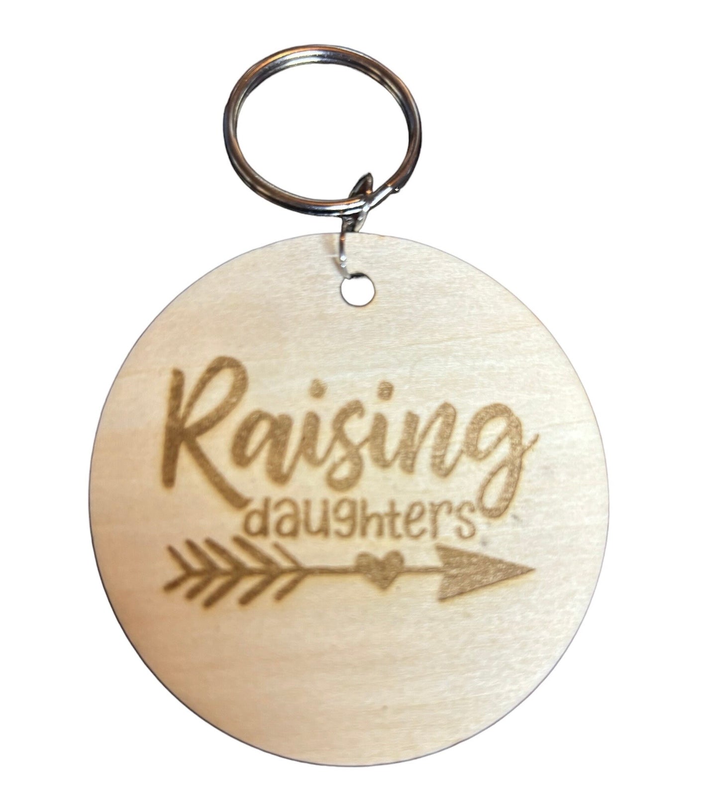 Raising Daughter Keychain