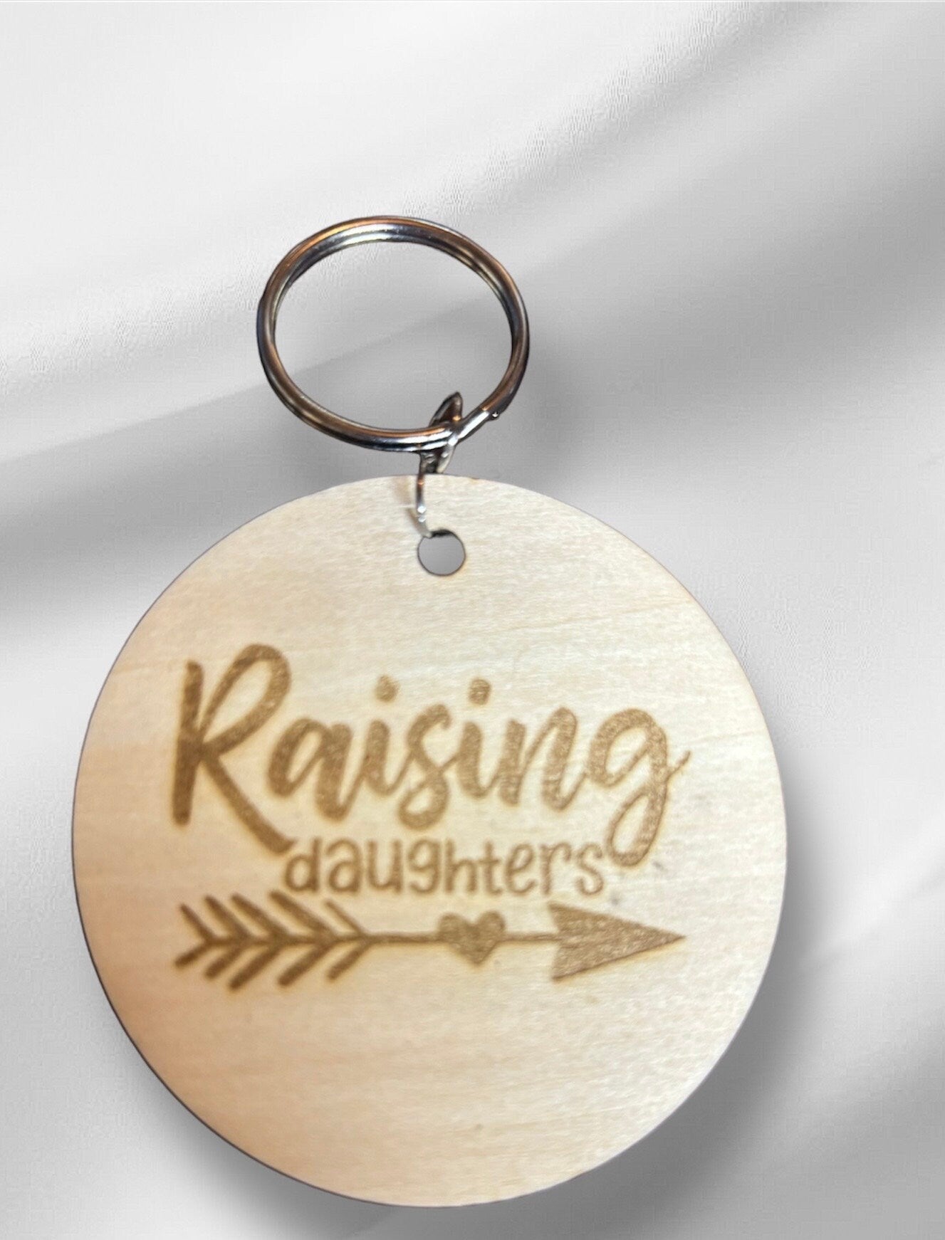 Raising Daughter Keychain