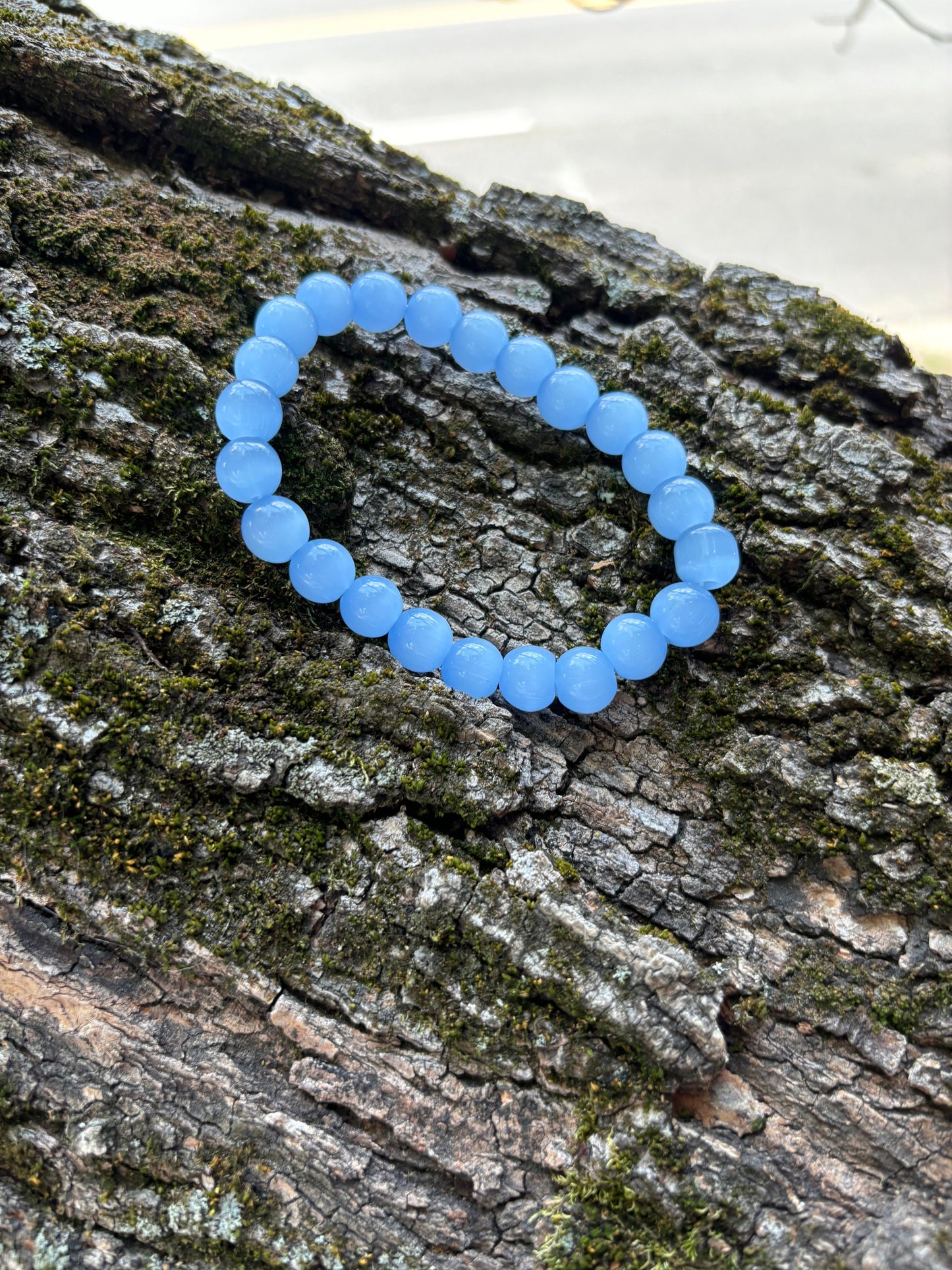 Blue Cat Eye Bracelet