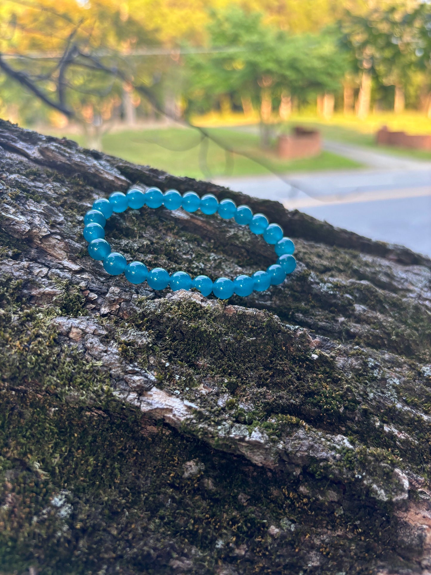 Teal Stretchy Bracelet