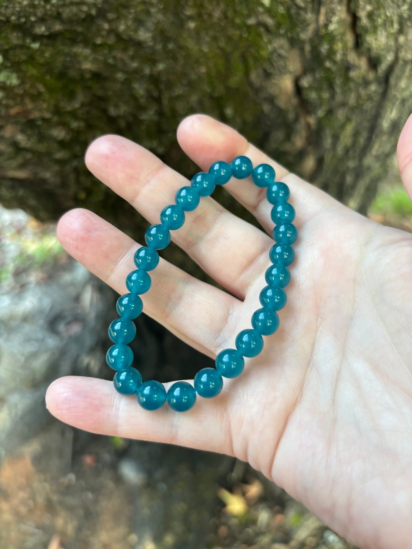 Teal Stretchy Bracelet