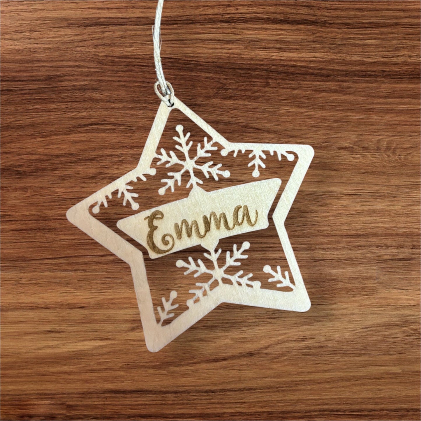 Star Christmas Ornament