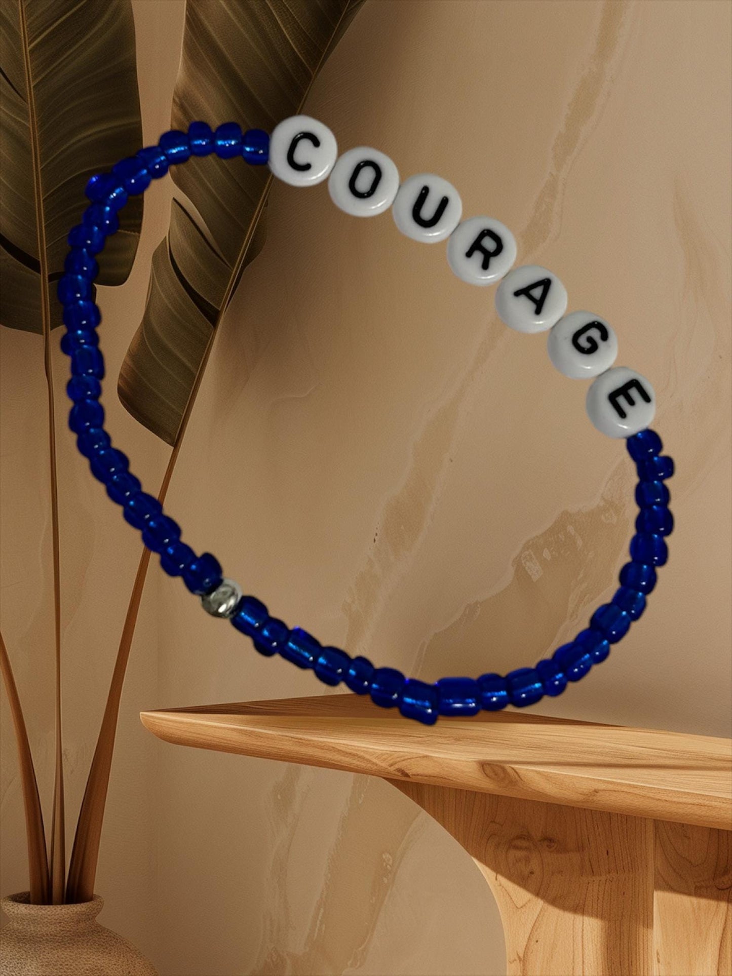 Blue Courage Bracelet