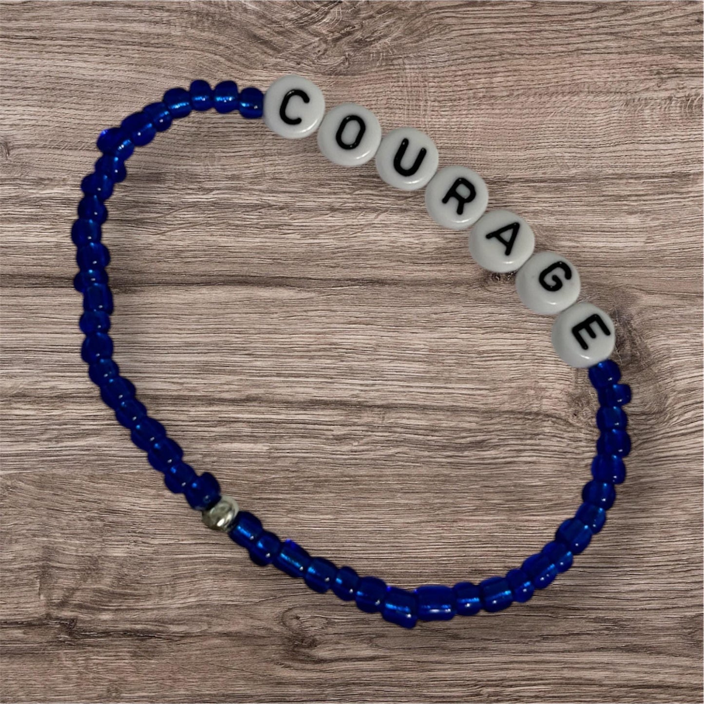 Blue Courage Bracelet