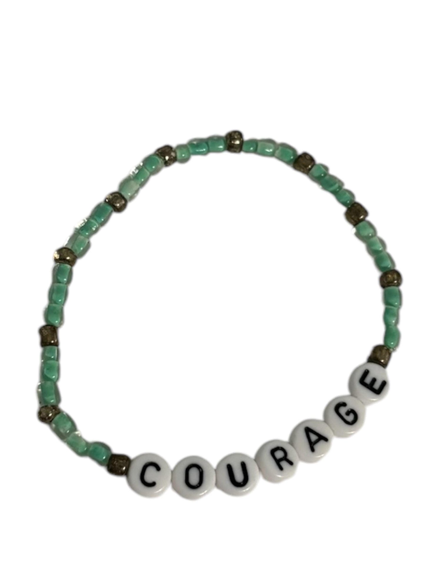 Green Courage Bracelet