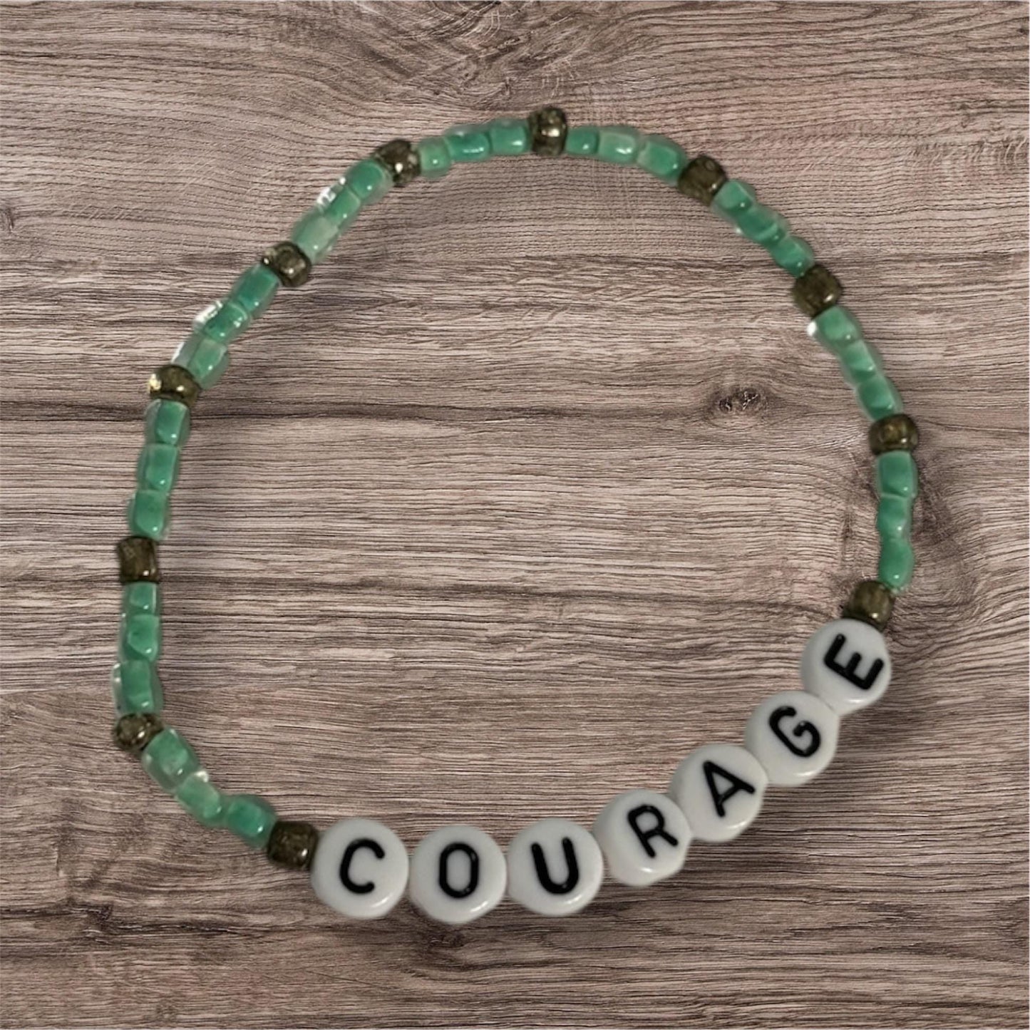 Green Courage Bracelet