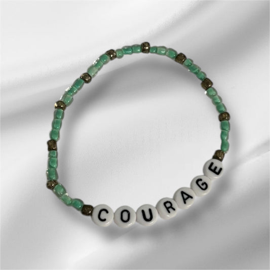 Green Courage Bracelet