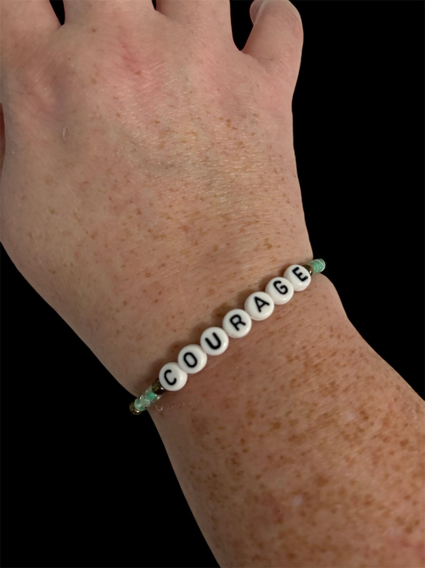 Green Courage Bracelet