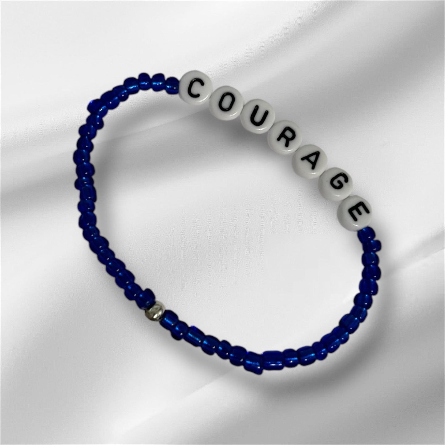 Blue Courage Bracelet